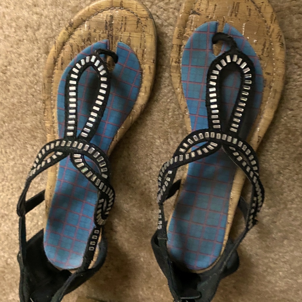 Guess black sandal